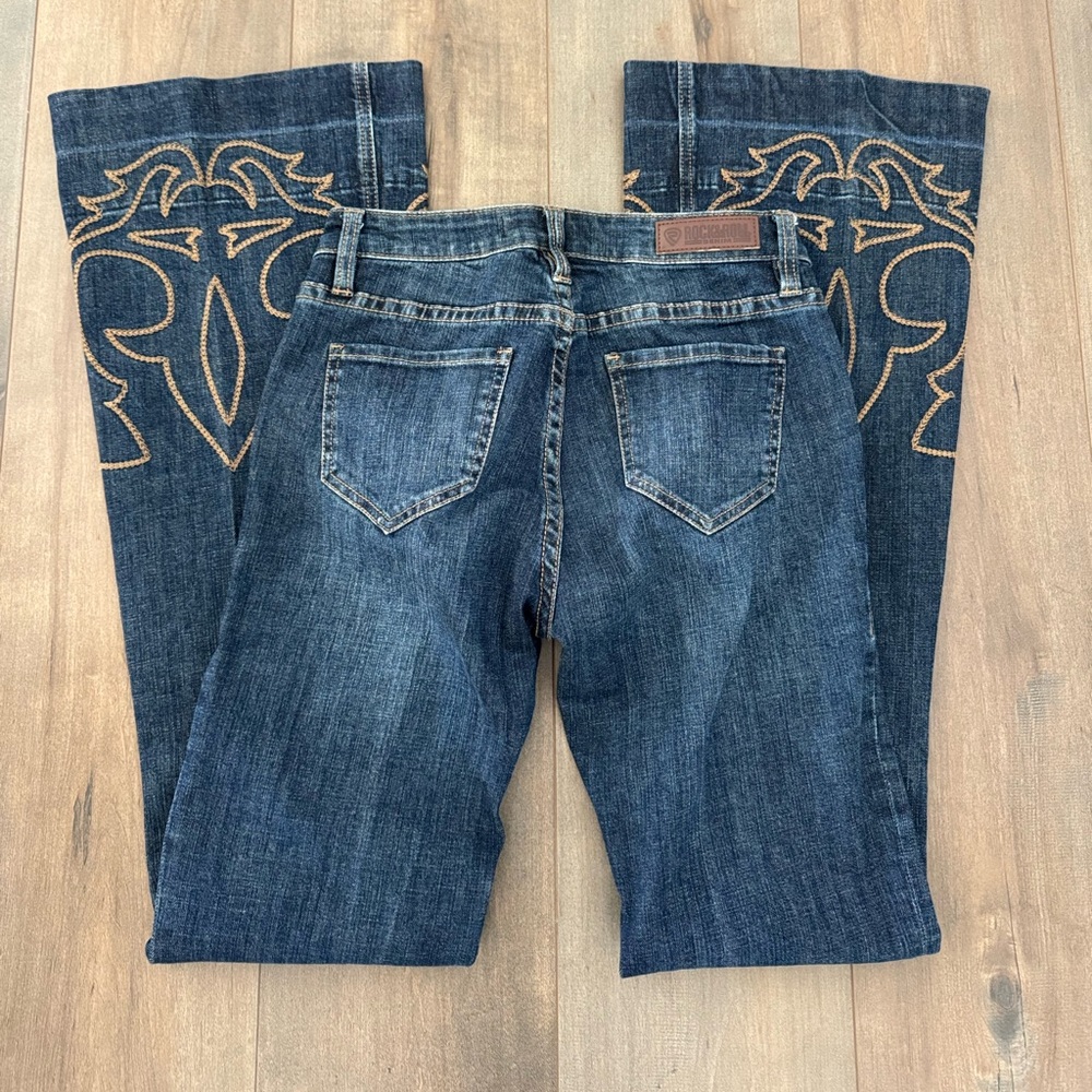 Rock&Roll Denim trouser jeans. Size 25. 35 inseam - Picture 2 of 9